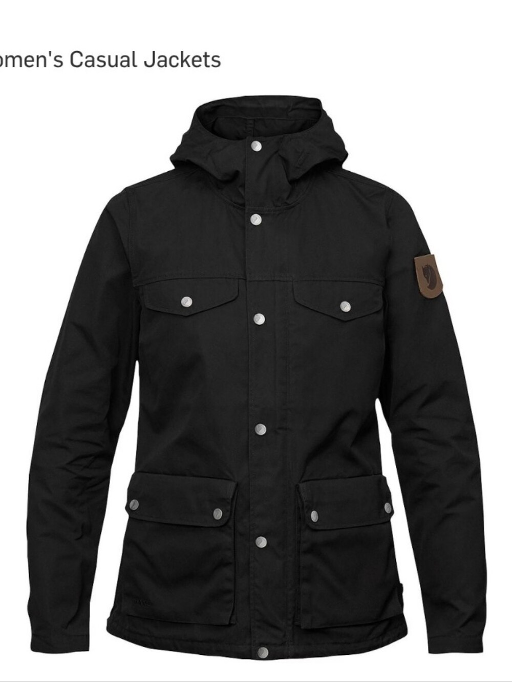 Fjallraven G-1000 Hooded Jacket Size Small